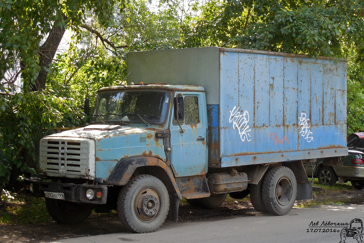 Москва, № О 292 ХУ 199 — ЗИЛ-433360