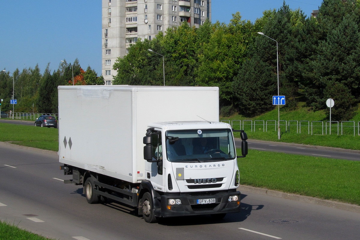 Литва, № GFV 638 — IVECO EuroCargo ('2008)