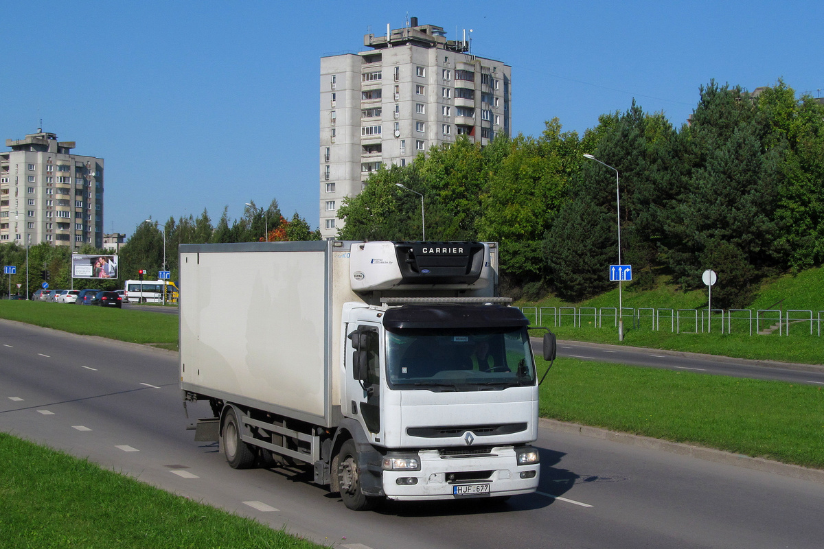 Литва, № HJF 677 — Renault Premium ('1996)