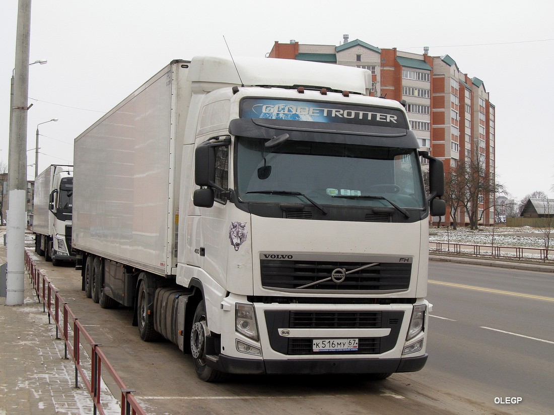 Смоленская область, № К 516 МУ 67 — Volvo ('2008) FH.460