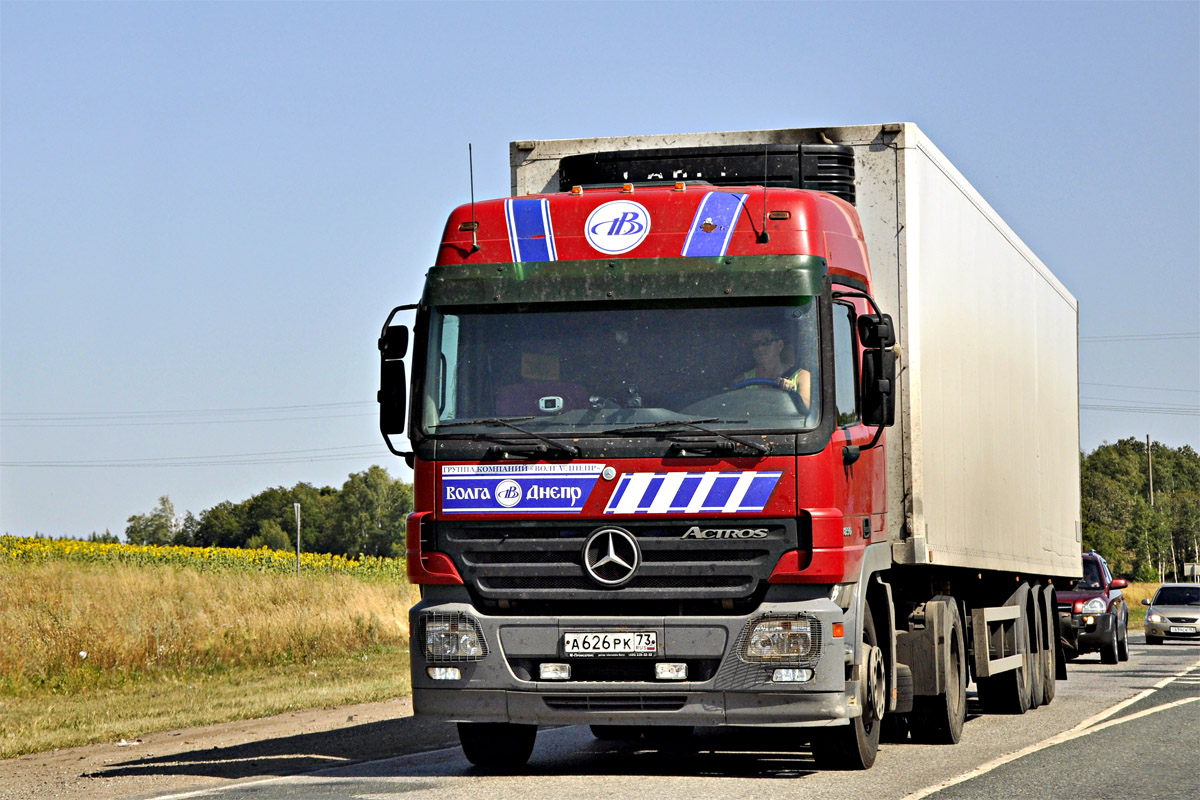 Ульяновская область, № А 626 РК 73 — Mercedes-Benz Actros ('2003) 1836