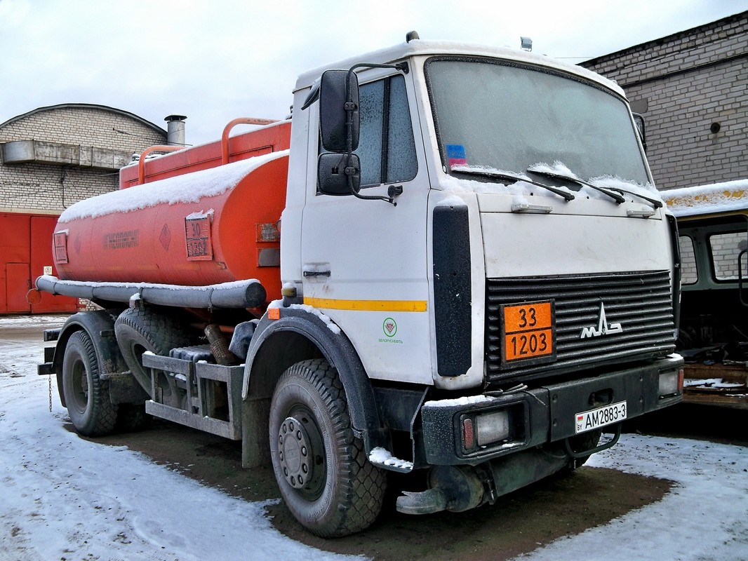 Гомельская область, № АМ 2883-3 — МАЗ-5337 (общая модель)