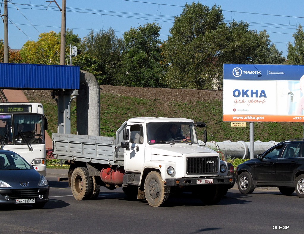 Могилёвская область, № ТЕ 8023 — ГАЗ-3307