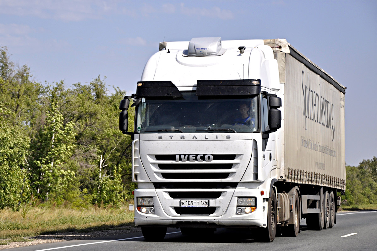 Челябинская область, № В 109 ТТ 174 — IVECO Stralis ('2007) 420