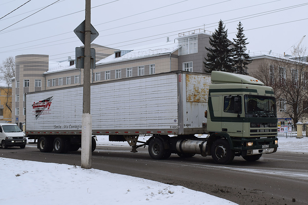 Новосибирская область, № А 760 ВУ 154 — DAF 95XF FT