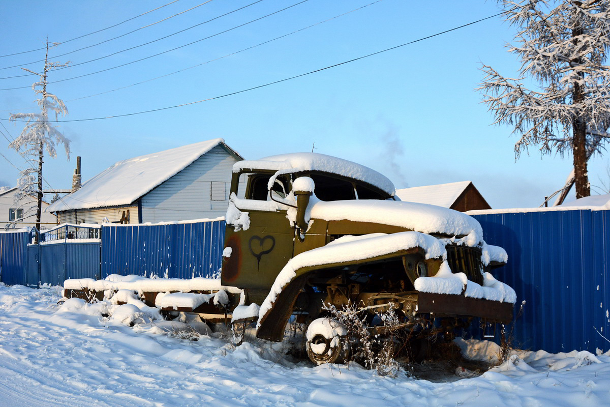 Саха (Якутия), № (14) Б/Н 0093 — Урал-375 (общая модель)