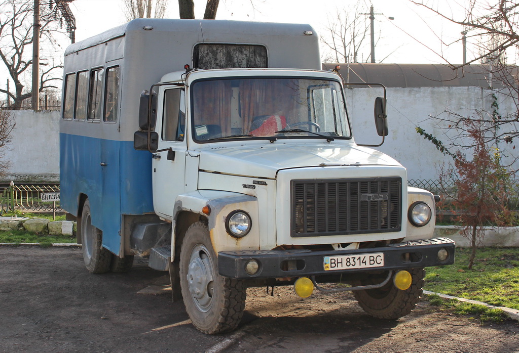 Одесская область, № ВН 8314 ВС — ГАЗ-3309