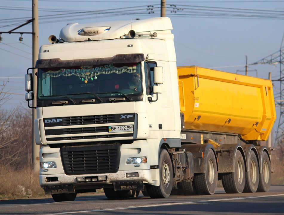 Николаевская область, № ВЕ 1392 ВК — DAF XF95 FT