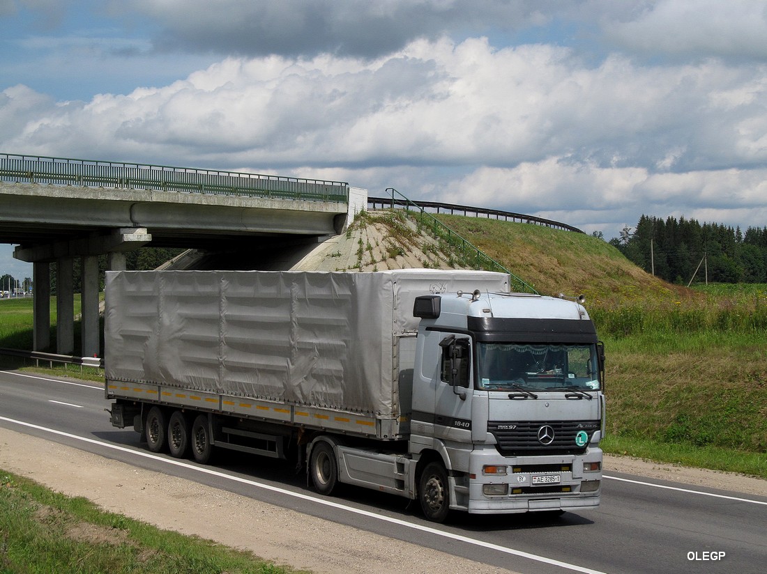 Брестская область, № АЕ 3285-1 — Mercedes-Benz Actros ('1997) 1840