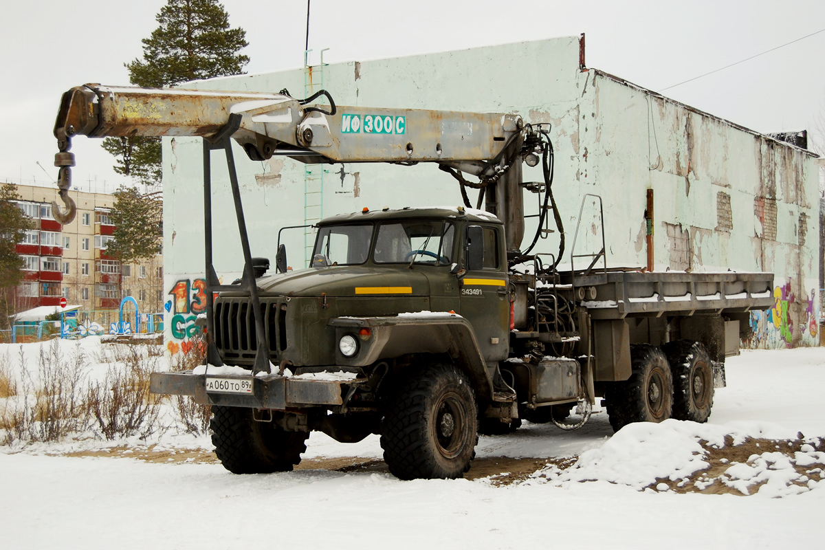 Ямало-Ненецкий автоном.округ, № А 060 ТО 89 — Урал-4320-30