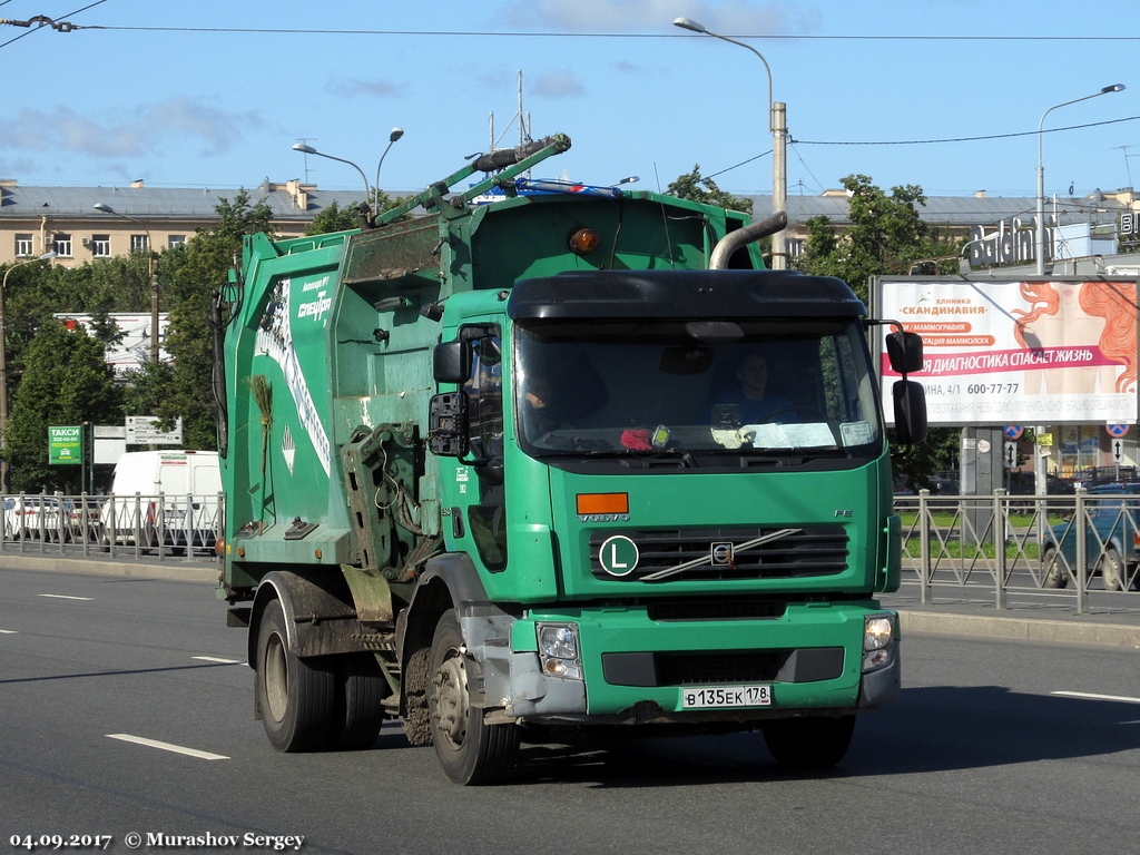 Санкт-Петербург, № В 135 ЕК 178 — Volvo ('2006) FE