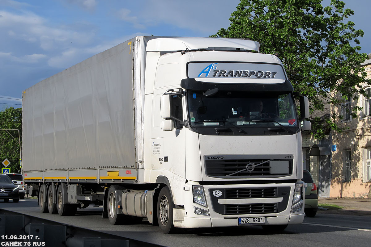 Чехия, № 4Z8 5294 — Volvo ('2008) FH.500