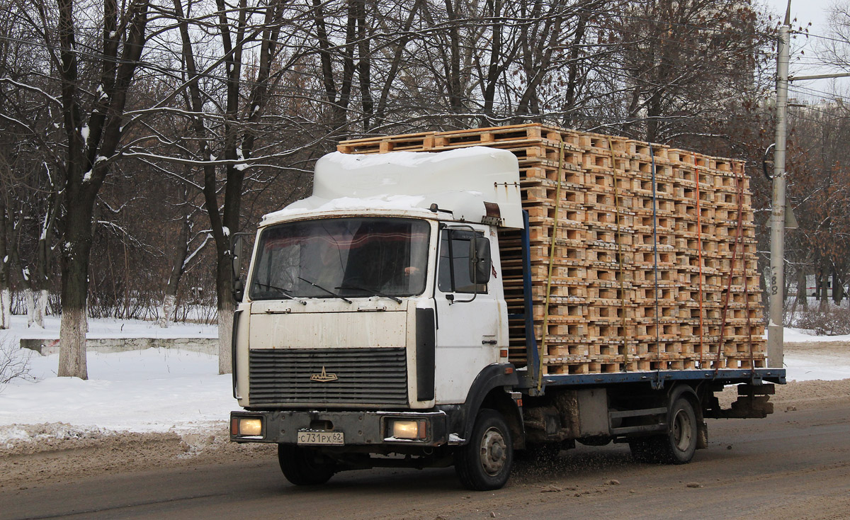 Рязанская область, № С 731 РХ 62 — МАЗ-4370 (общая модель)