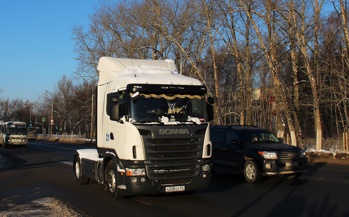 Рязанская область, № Н 228 ОУ 62 — Scania ('2009) G380