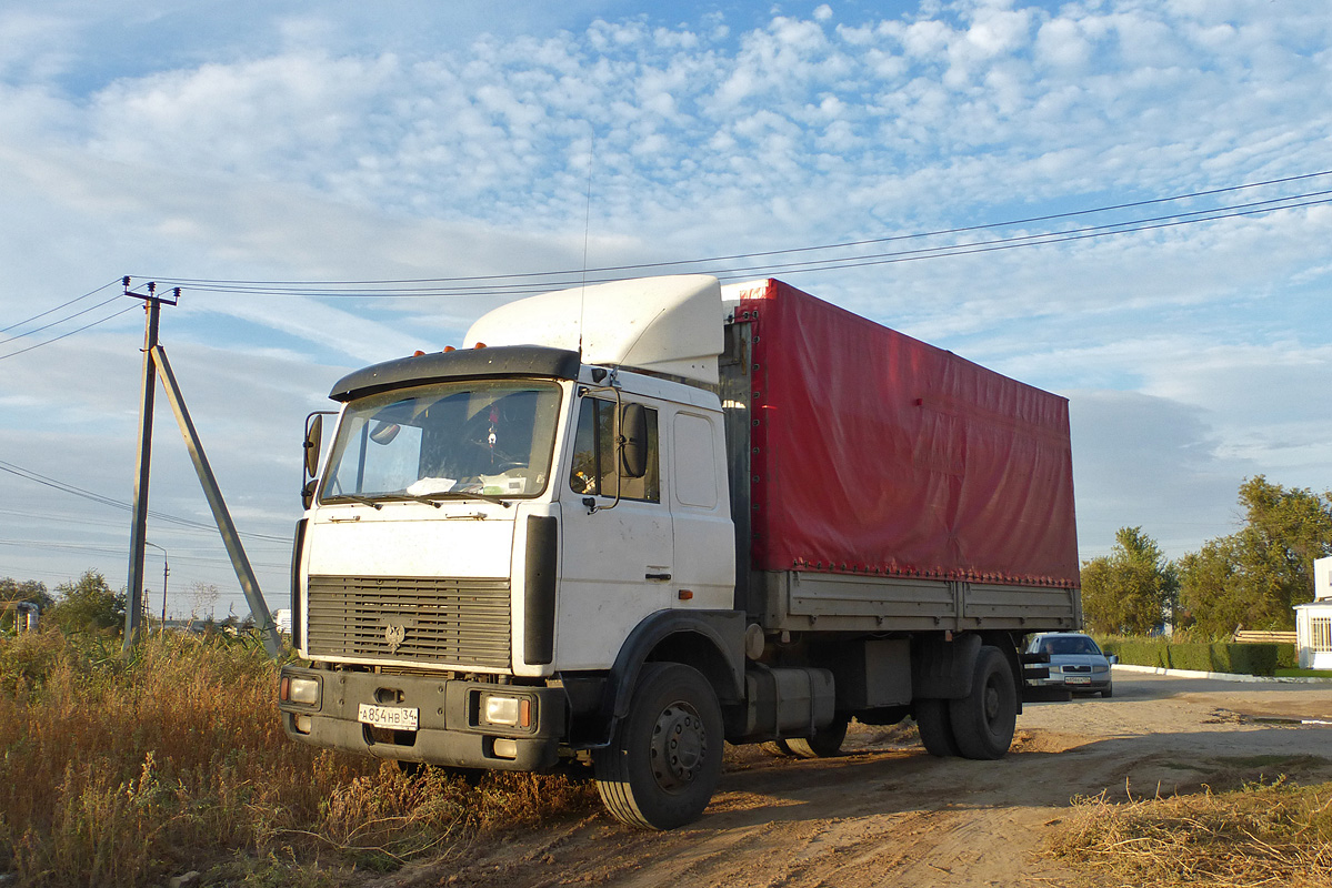 Волгоградская область, № А 854 НВ 34 — МАЗ-5336A3