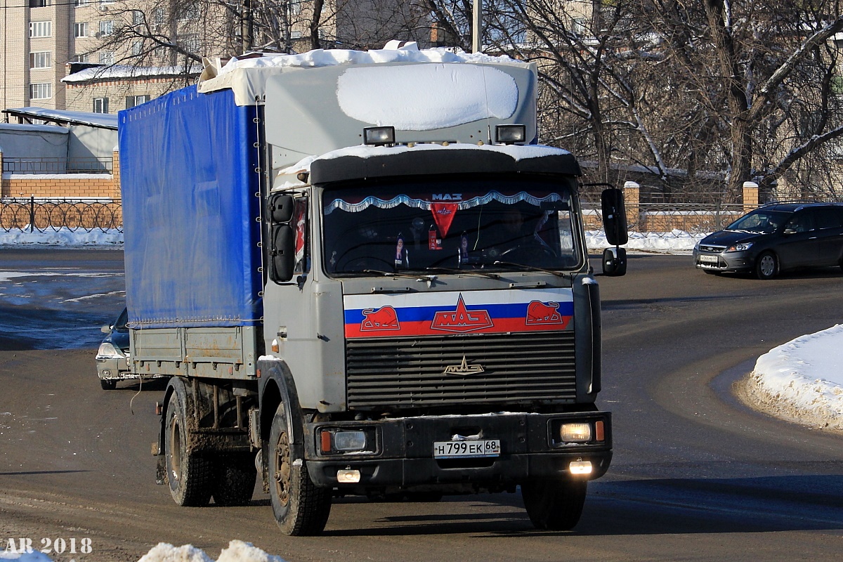 Тамбовская область, № Н 799 ЕК 68 — МАЗ-5336 (общая модель)