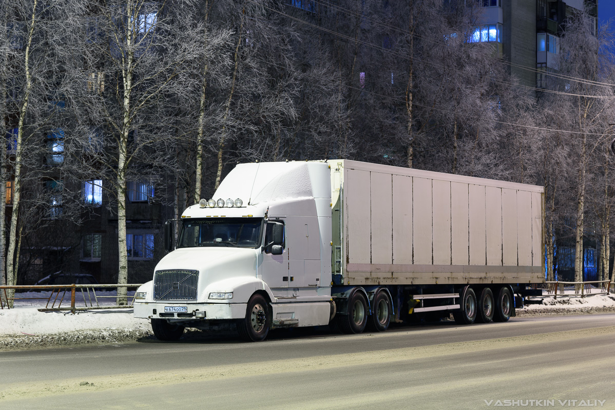 Архангельская область, № К 674 ОО 29 — Volvo VNL610