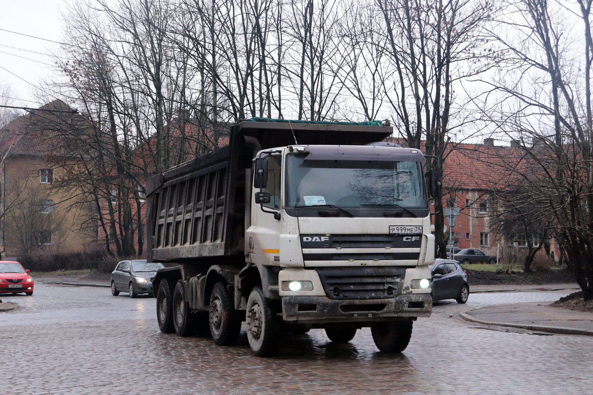 Калининградская область, № Р 999 МЕ 39 — DAF CF85 FAD