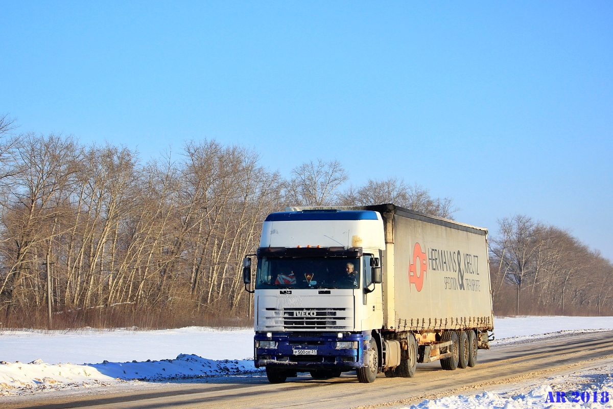 Белгородская область, № Р 500 ОЕ 31 — IVECO EuroStar