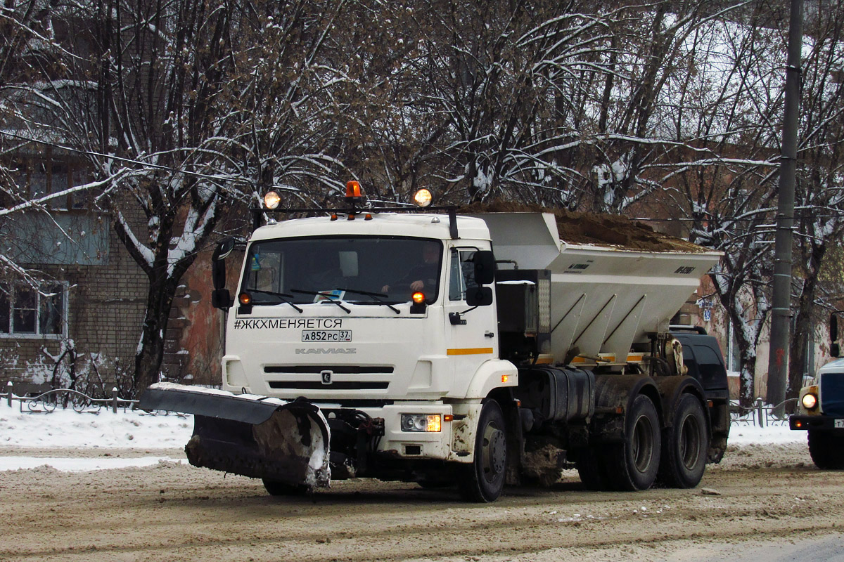 Ивановская область, № А 852 РС 37 — КамАЗ-65115-L4