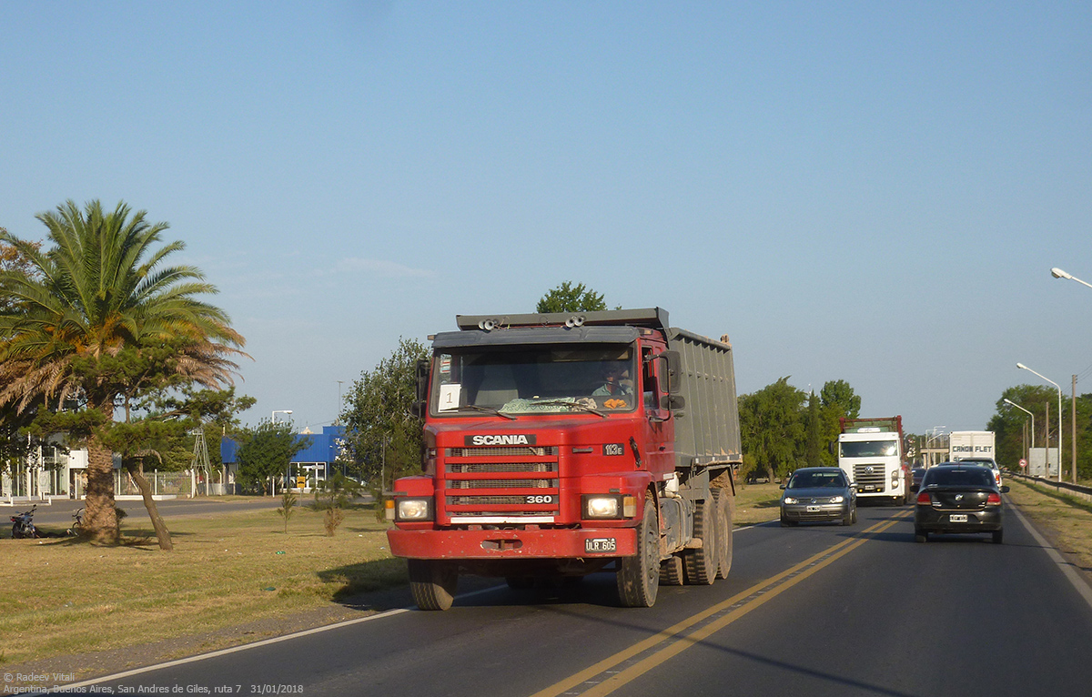 Аргентина, № ULR 605 — Scania (II) T-Series (общ.м)