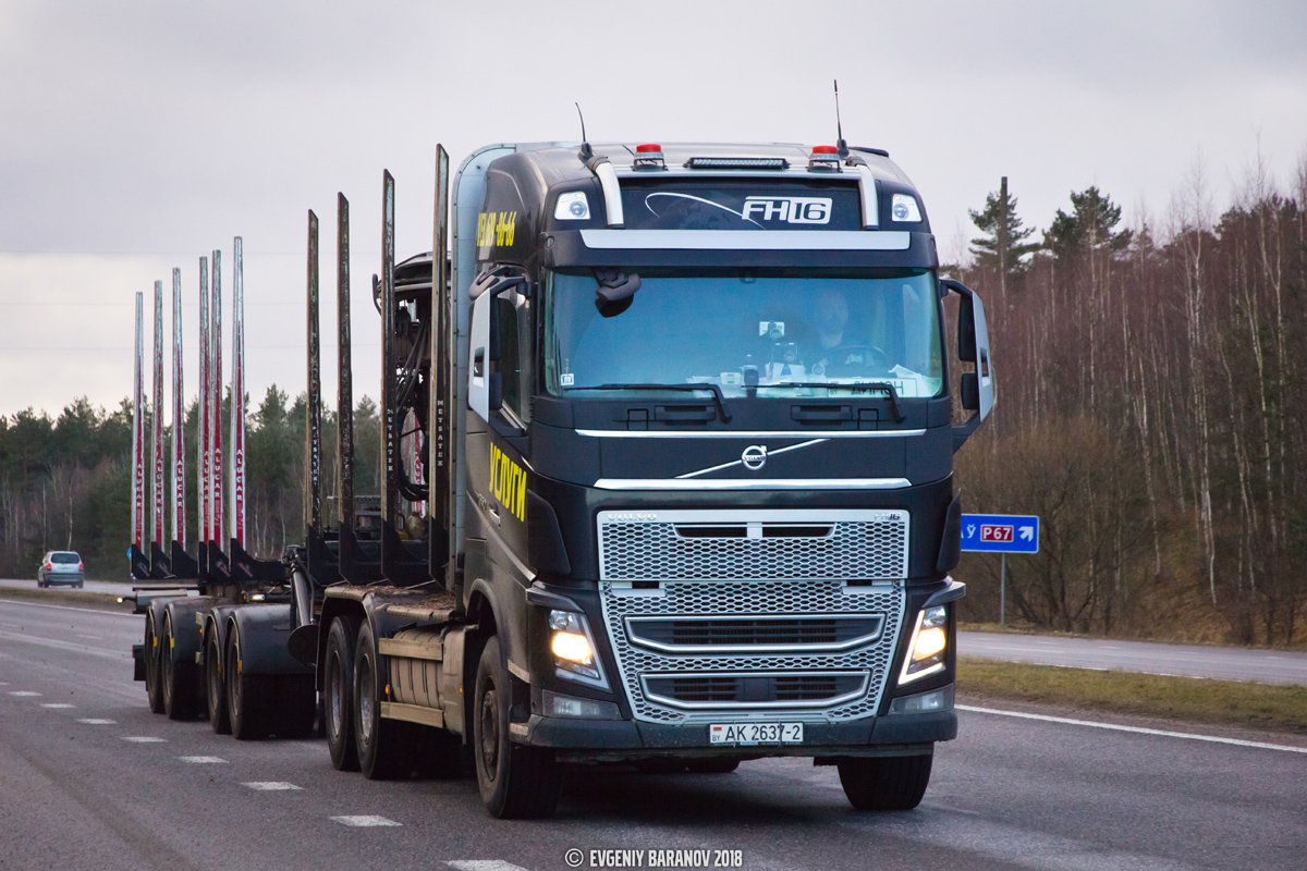 Витебская область, № АК 2637-2 — Volvo ('2012) FH16.550