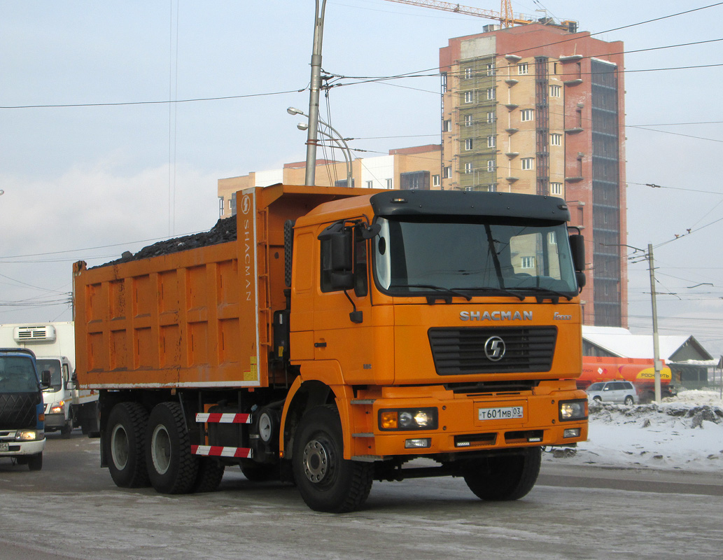 Бурятия, № Т 601 МВ 03 — Shaanxi Shacman F2000 SX325x