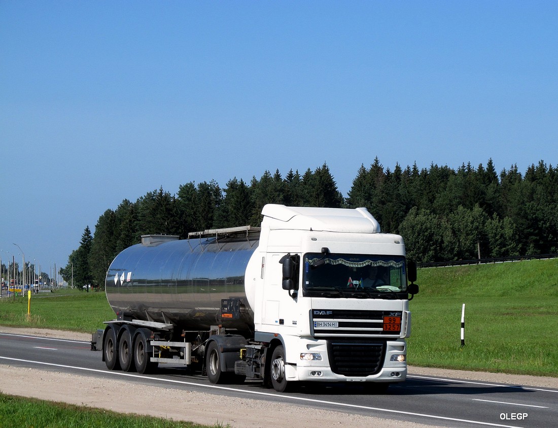 Одесская область, № ВН 3414 НІ — DAF XF105 FT