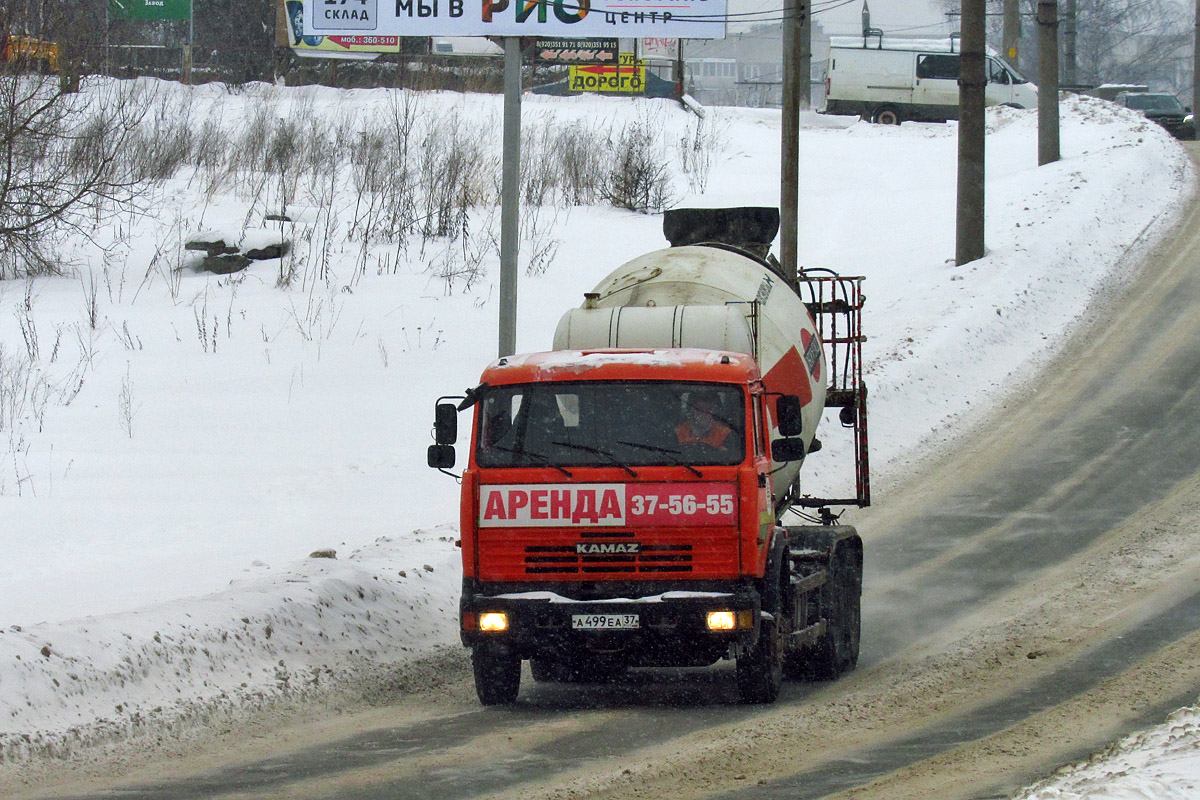 Ивановская область, № А 499 ЕА 37 — КамАЗ-65115-62