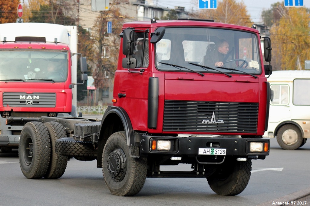 Минск, № АН ВР 3126 — МАЗ (общая модель); Минск — Новые автомобили МАЗ