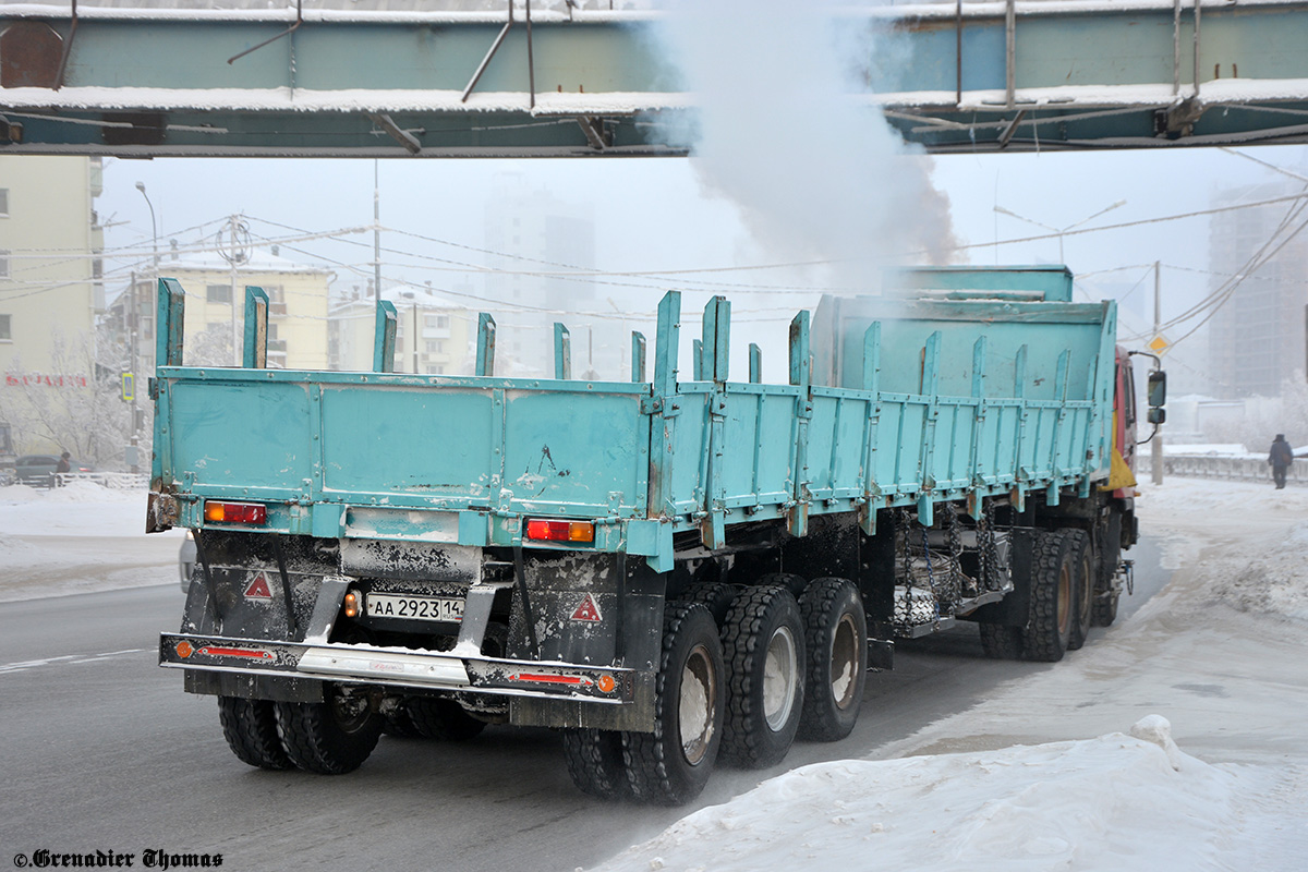 Саха (Якутия), № В 809 МВ 14 — Foton Auman BJ4251