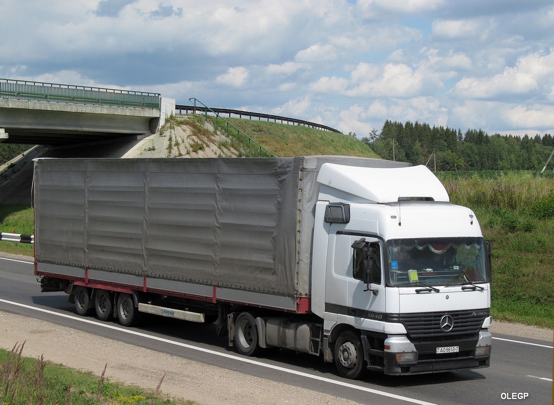 Минск, № АО 6613-7 — Mercedes-Benz Actros ('1997) 1840