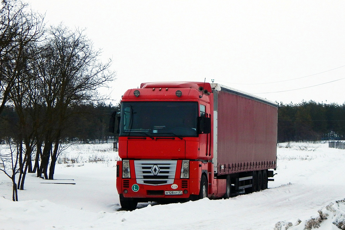 Белгородская область, № М 128 ХТ 31 — Renault Magnum ('2005)