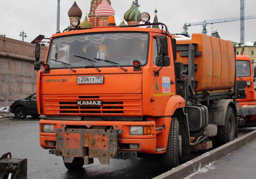 Москва, № С 206 ТУ 197 — КамАЗ-53605-62