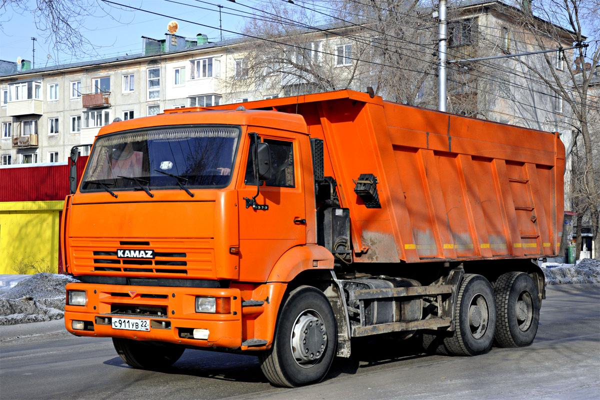 Алтайский край, № С 911 УВ 22 — КамАЗ-6520 [652000]