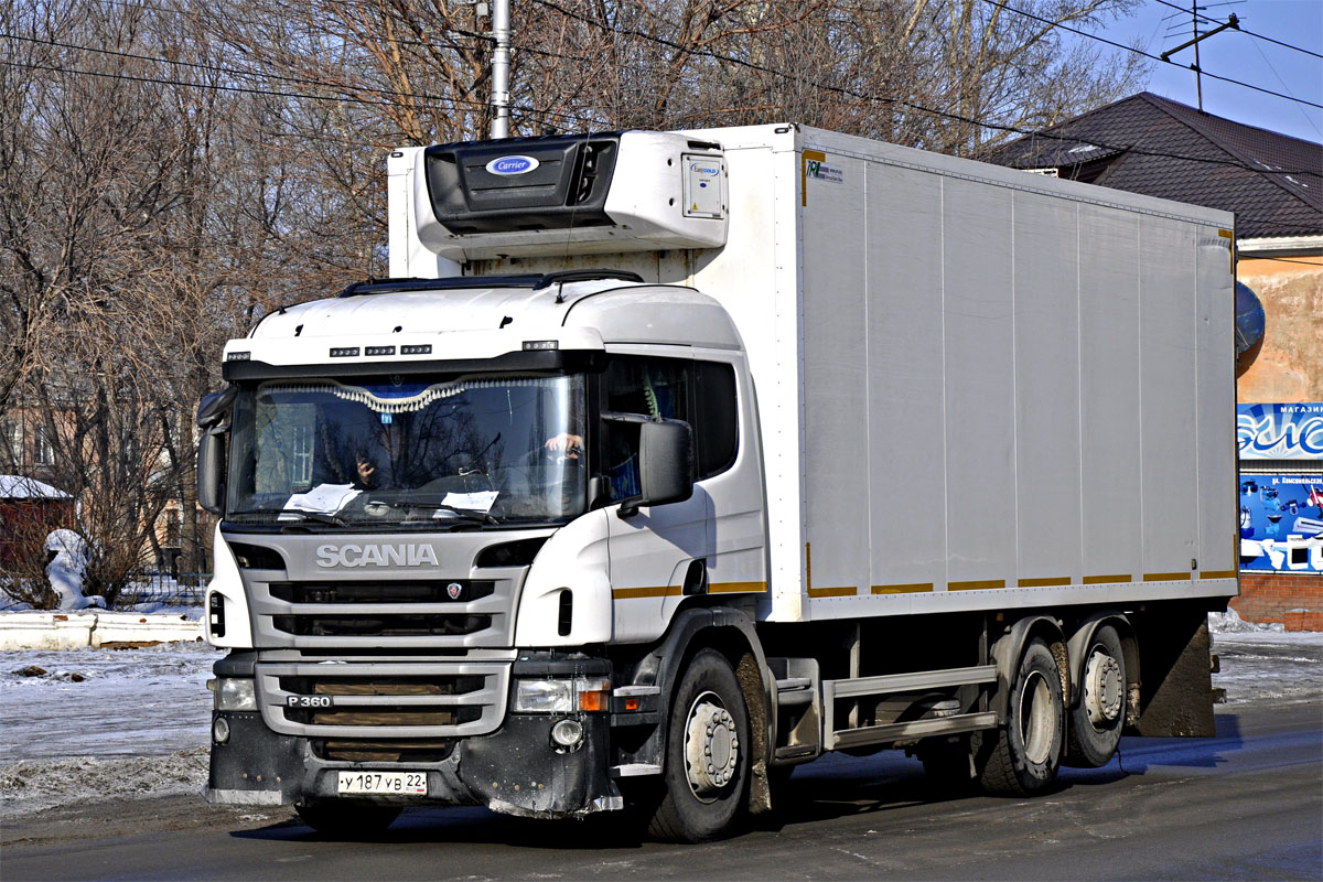 Алтайский край, № У 187 УВ 22 — Scania ('2011) P360