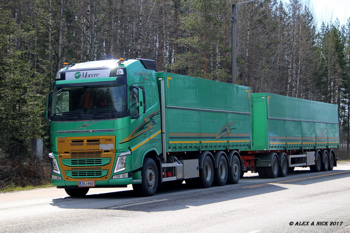 Финляндия, № ZKJ-960 — Volvo ('2012) FH.540