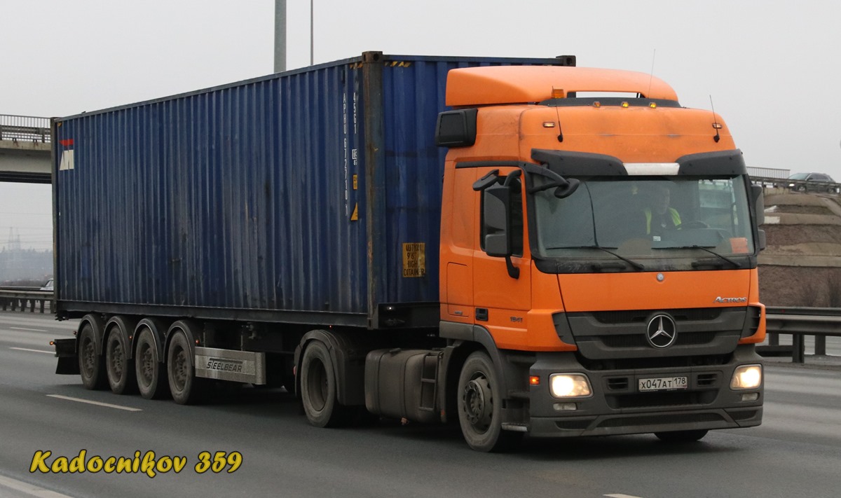 Санкт-Петербург, № Х 047 АТ 178 — Mercedes-Benz Actros ('2009) 1841