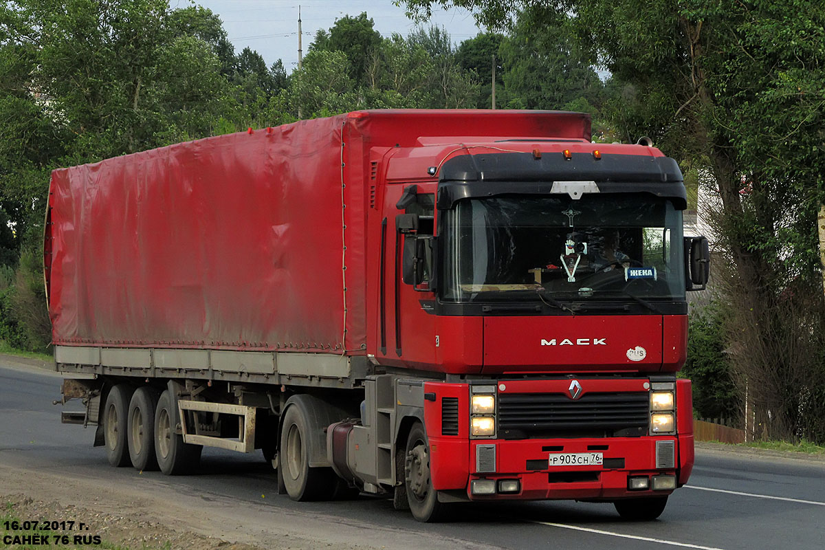 Ярославская область, № Р 903 СН 76 — Renault Magnum Integral ('1997)