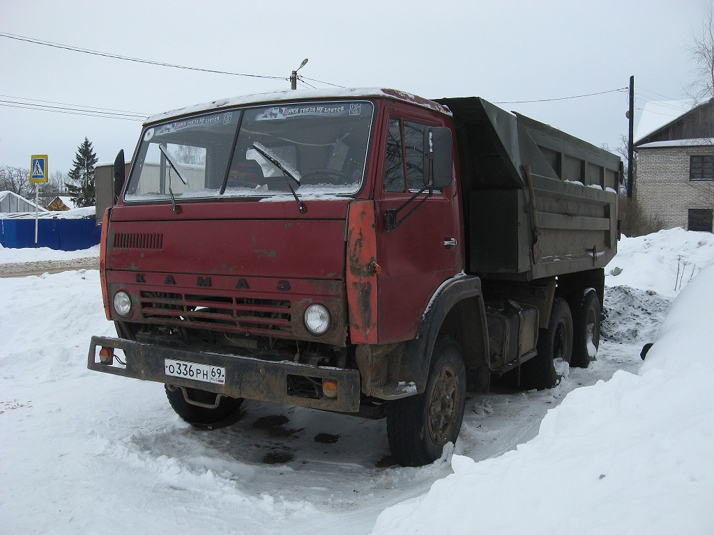 Тверская область, № О 336 РН 69 — КамАЗ-55111 [551110]