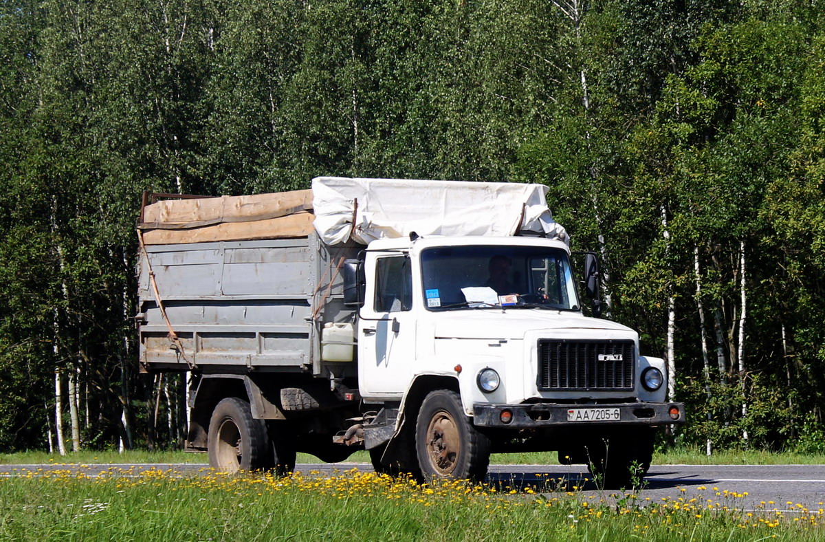 Могилёвская область, № АА 7205-6 — ГАЗ-3309