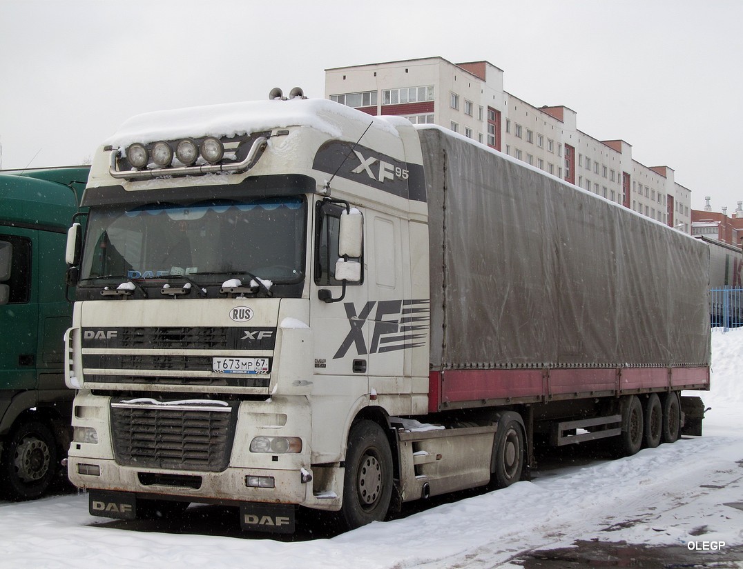 Смоленская область, № Т 673 МР 67 — DAF XF95 FT