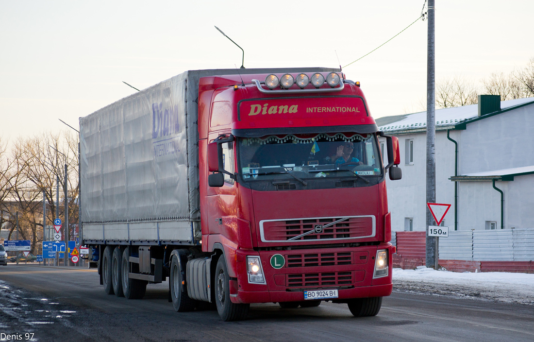 Тернопольская область, № ВО 9024 ВІ — Volvo ('2002) FH12.440