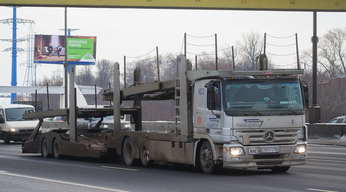 Московская область, № 4023 — Mercedes-Benz Actros ('2003) 1836