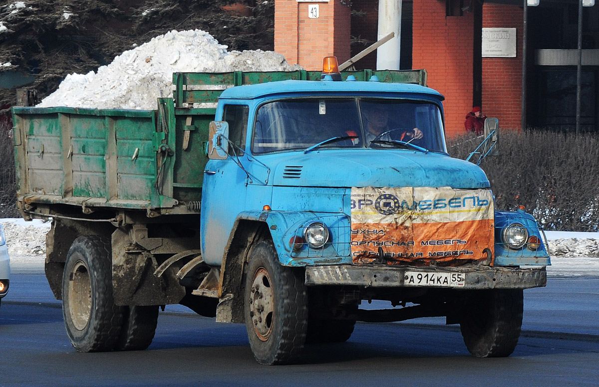 Омская область, № А 914 КА 55 — ЗИЛ-495710