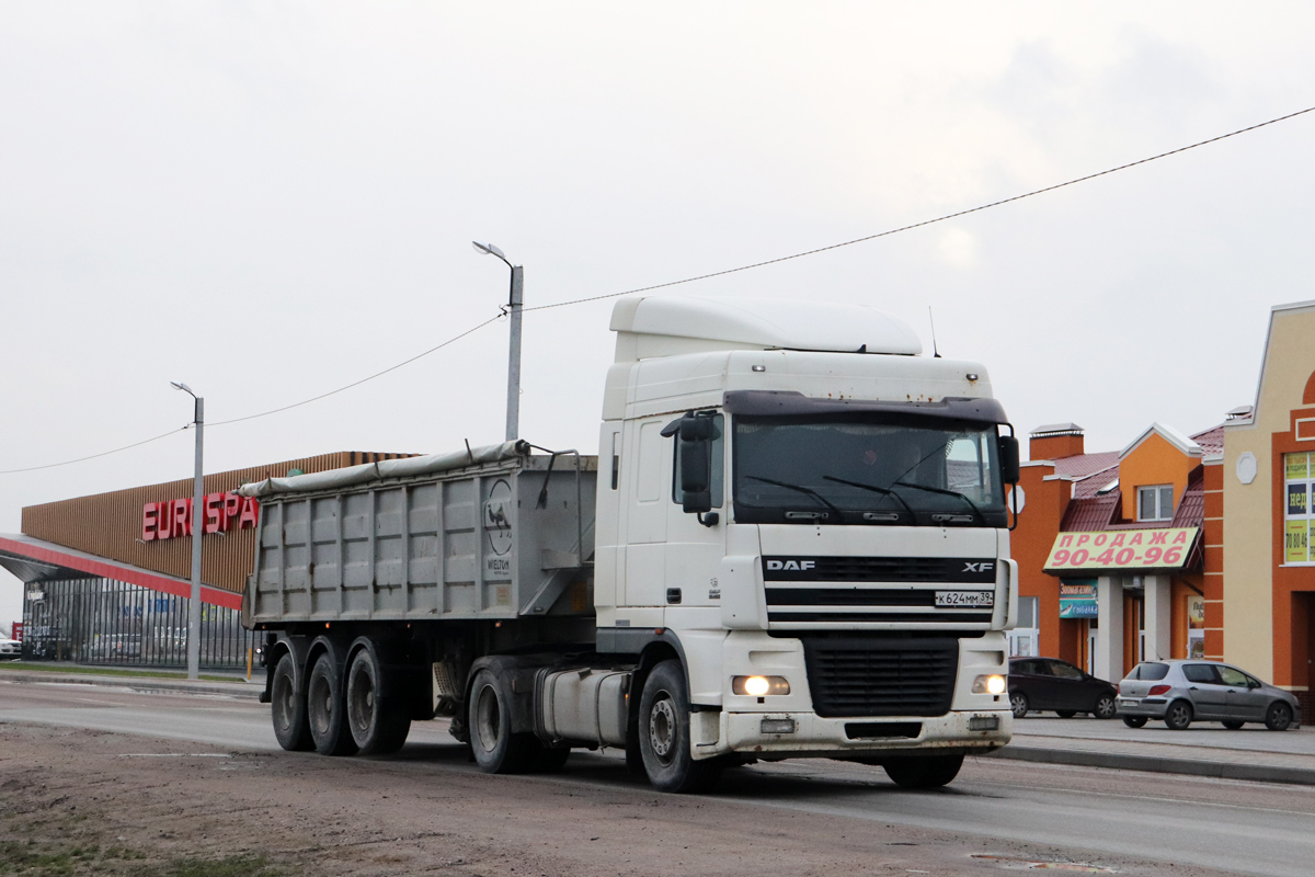 Калининградская область, № К 624 ММ 39 — DAF XF95 FT