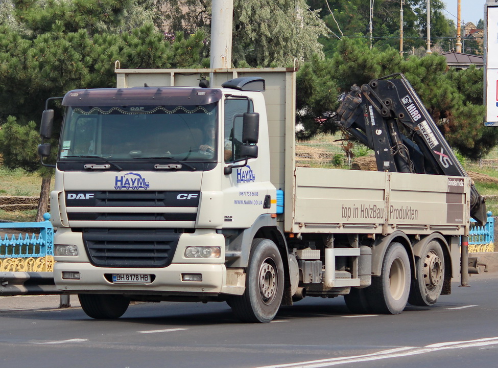 Одесская область, № ВН 8178 НВ — DAF CF85 FT