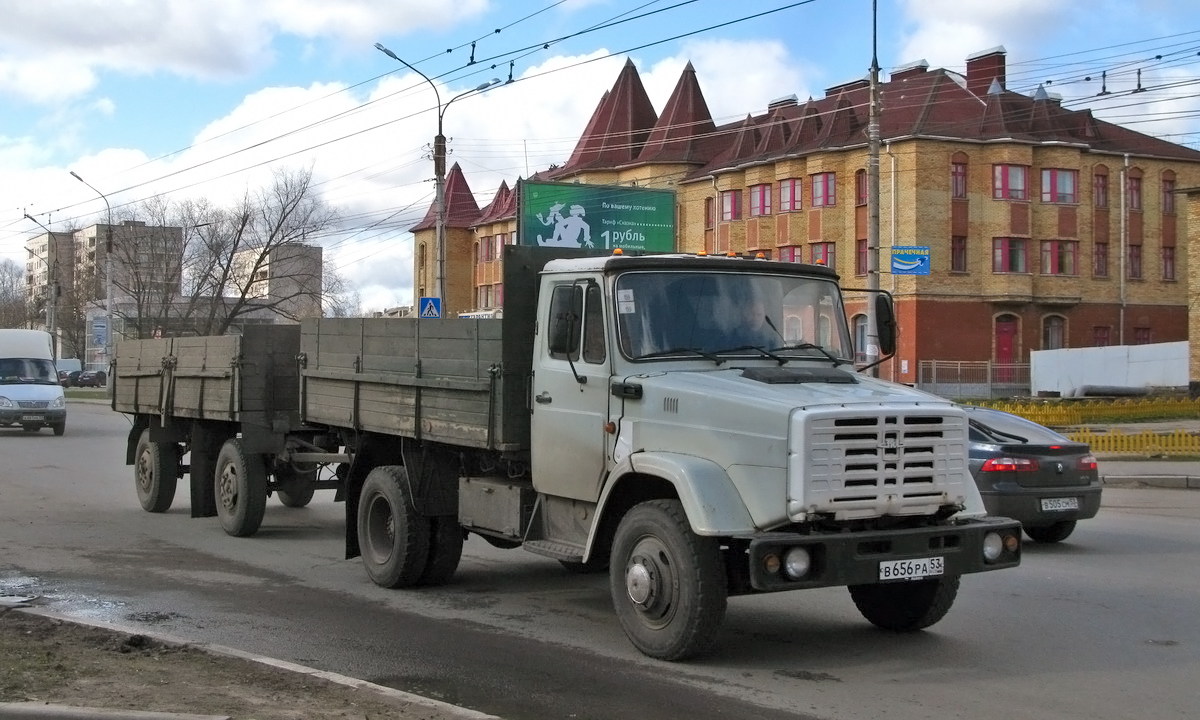 Новгородская область, № В 656 РА 53 — ЗИЛ-433360