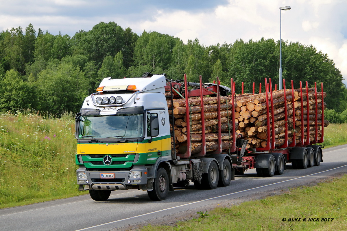 Финляндия, № LLN-859 — Mercedes-Benz Actros ('2009)