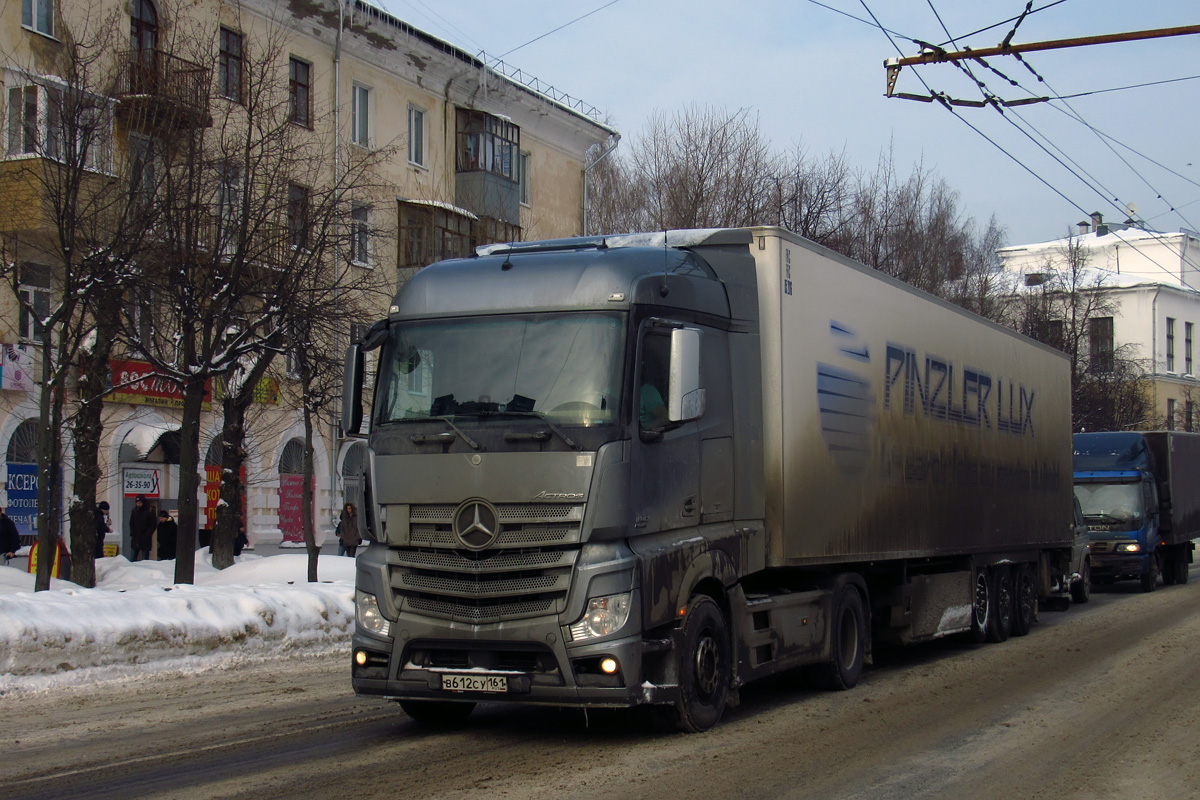 Ростовская область, № В 612 СУ 161 — Mercedes-Benz Actros ('2011) 1842